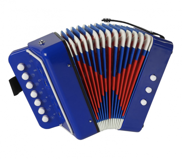 Acordeon Krista cu Butoane, Jucarie Muzicala