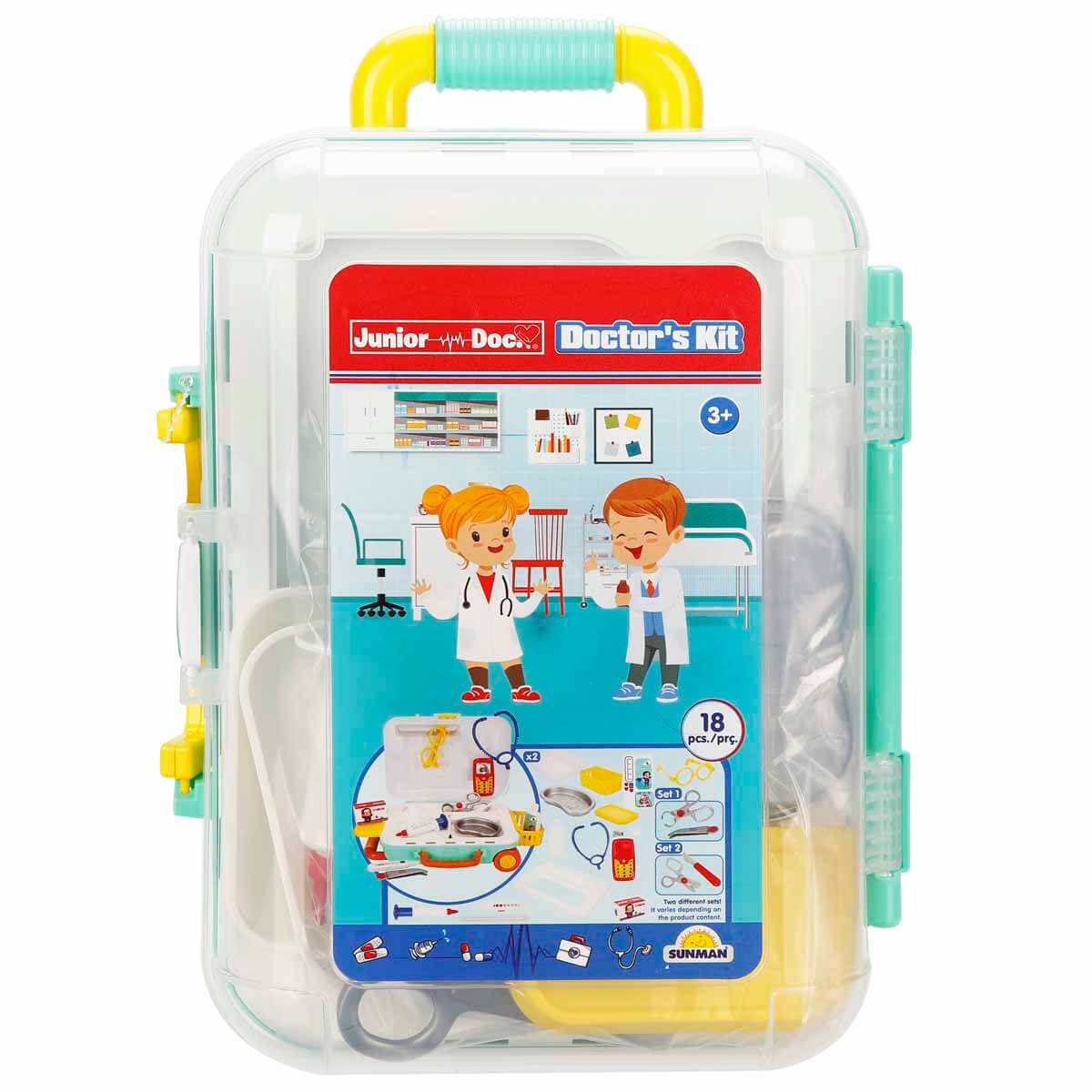 Set Doctor Junior Doc, 18 Piese, în Valiză