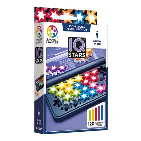Smart Games IQ Stars - Joc Logică 120 Provocări