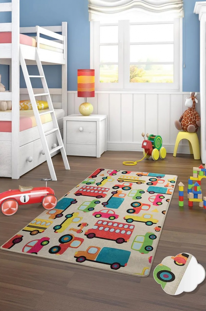Covor Antiderapant Cars Chilai 100x150 cm - imagine 3