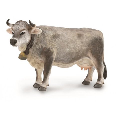 Figurina Vaca Tyrol Collecta, Pictata Manual