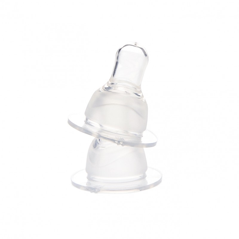 Set 2 Tetine Silicon Super Fin Minut Baby 0+ - imagine 2
