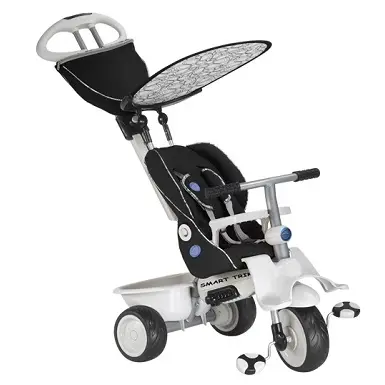 Smart Trike Neagră, 6 luni-3 ani, Resigilat