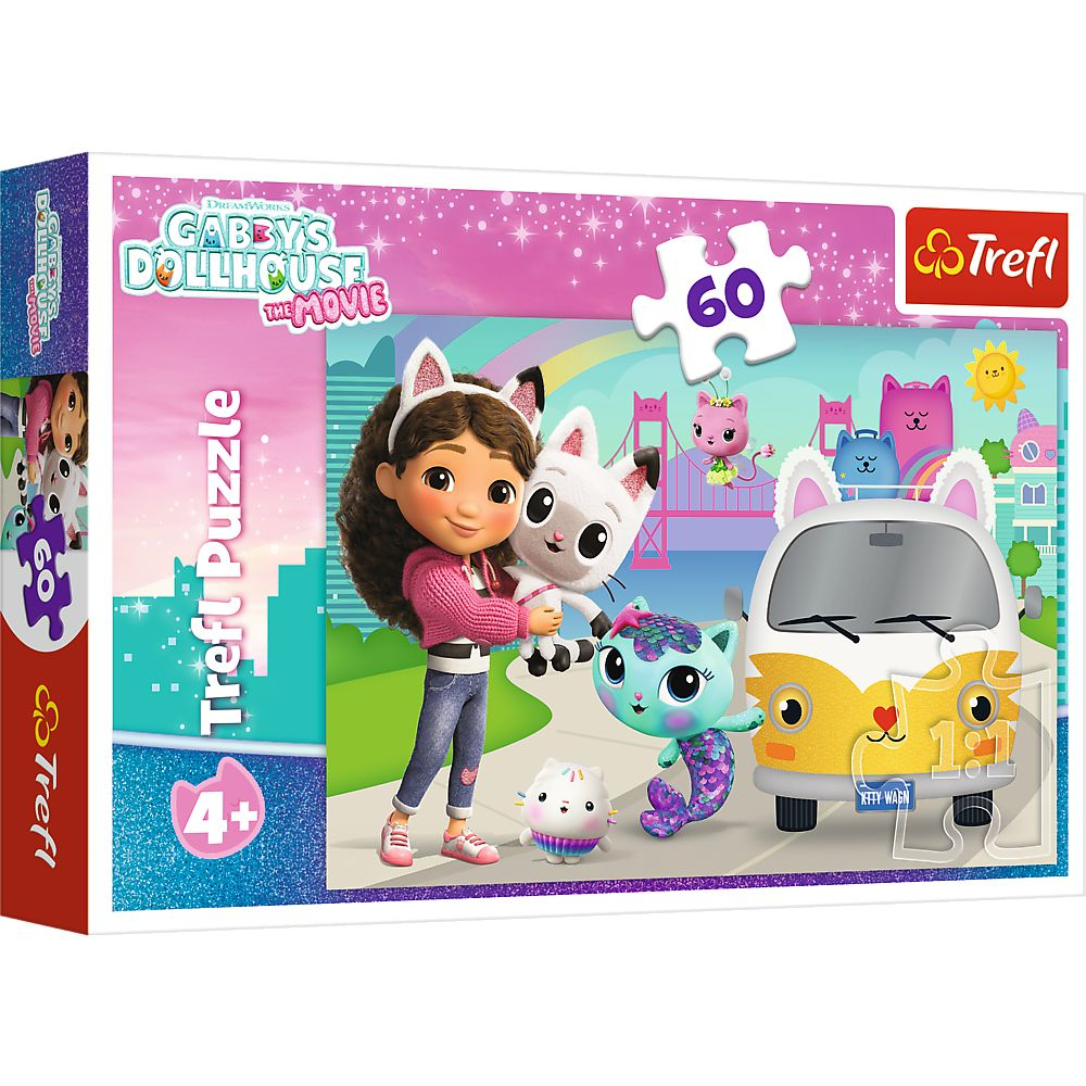 Puzzle Trefl Gabby 60 piese Educativ