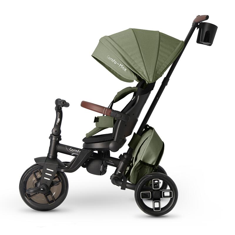 Tricicleta Qplay Comfo Max Pliabilă Verde - imagine 12