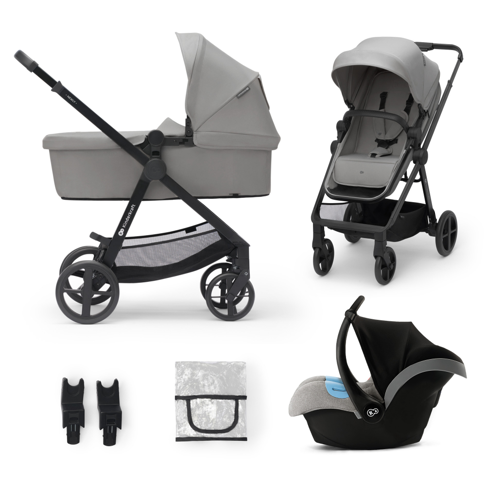 Carucior 3in1 Kinderkraft Newly - Sistem complet - imagine 10