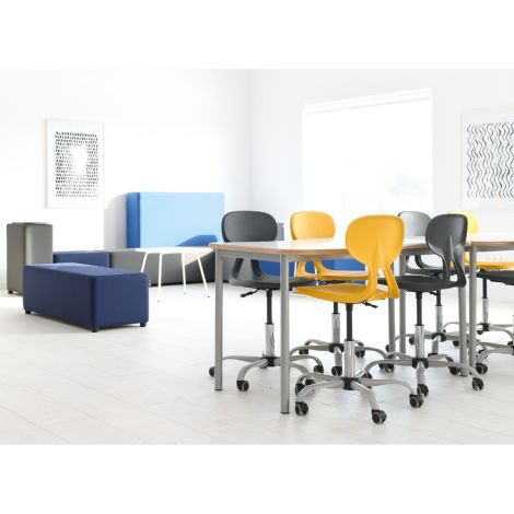 Scaun Moje Bambino Turcoaz Ergonomic Reglabil - imagine 4