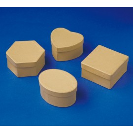 Set 12 Cutii Carton de Decorat Playbox - imagine 2