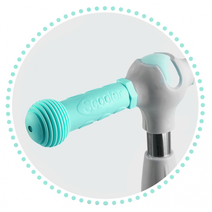 Trotineta Ricokids Piko LED Turcoaz 3+ Ani - imagine 2