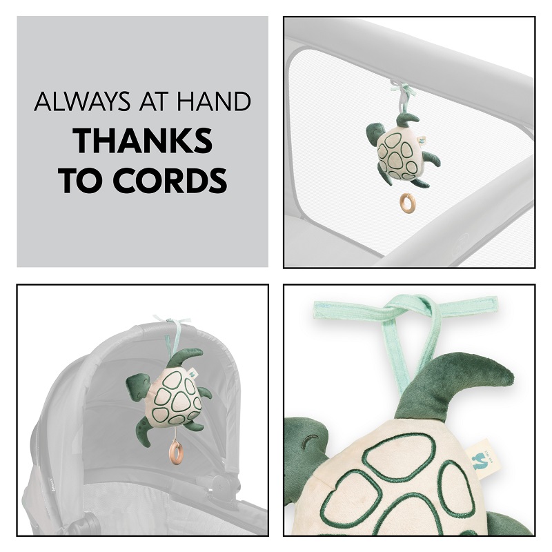 Hauck Cuddle N Sleep Turtle - Jucărie Muzicală Moale - imagine 6