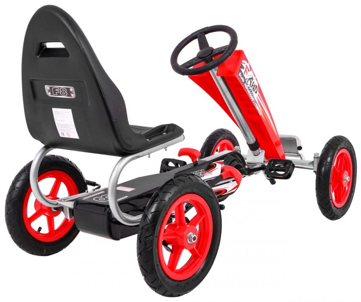 Kart cu Pedale FULL Ahead AIR Rosu | Autokids.ro - imagine 9
