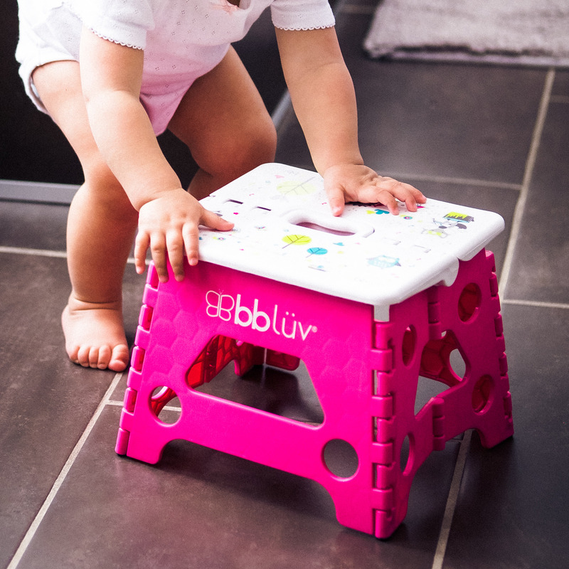 Înălțător Baie Pliabil Bbluv Step Pink