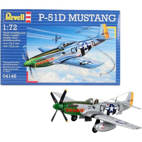 Macheta Avion Revell P-51 Mustang 1:72
