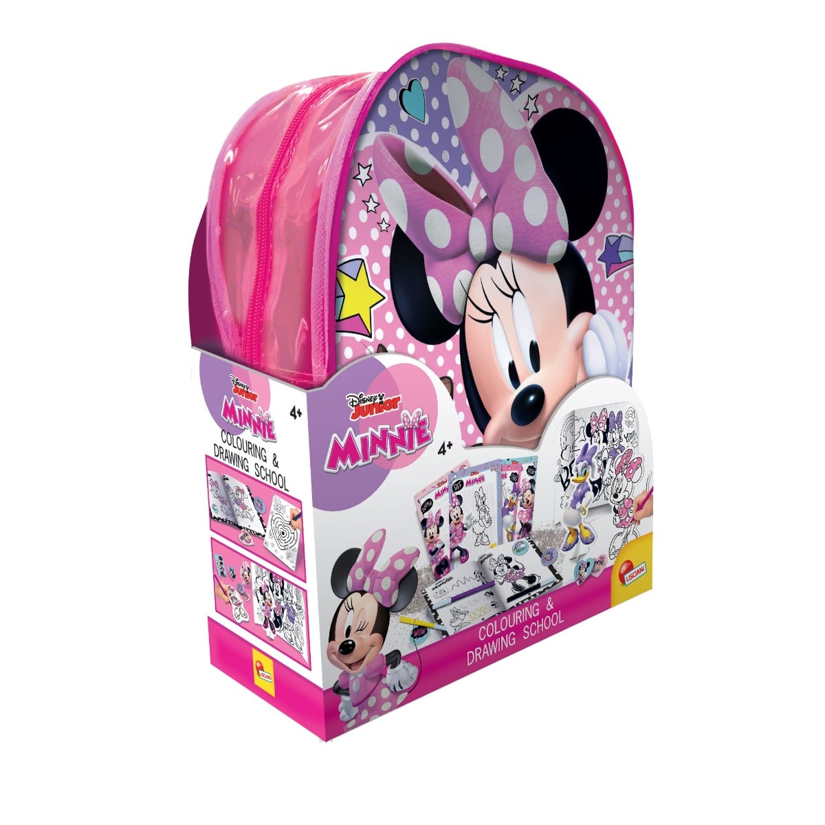 Set creatie Lisciani Minnie cu ghiozdan