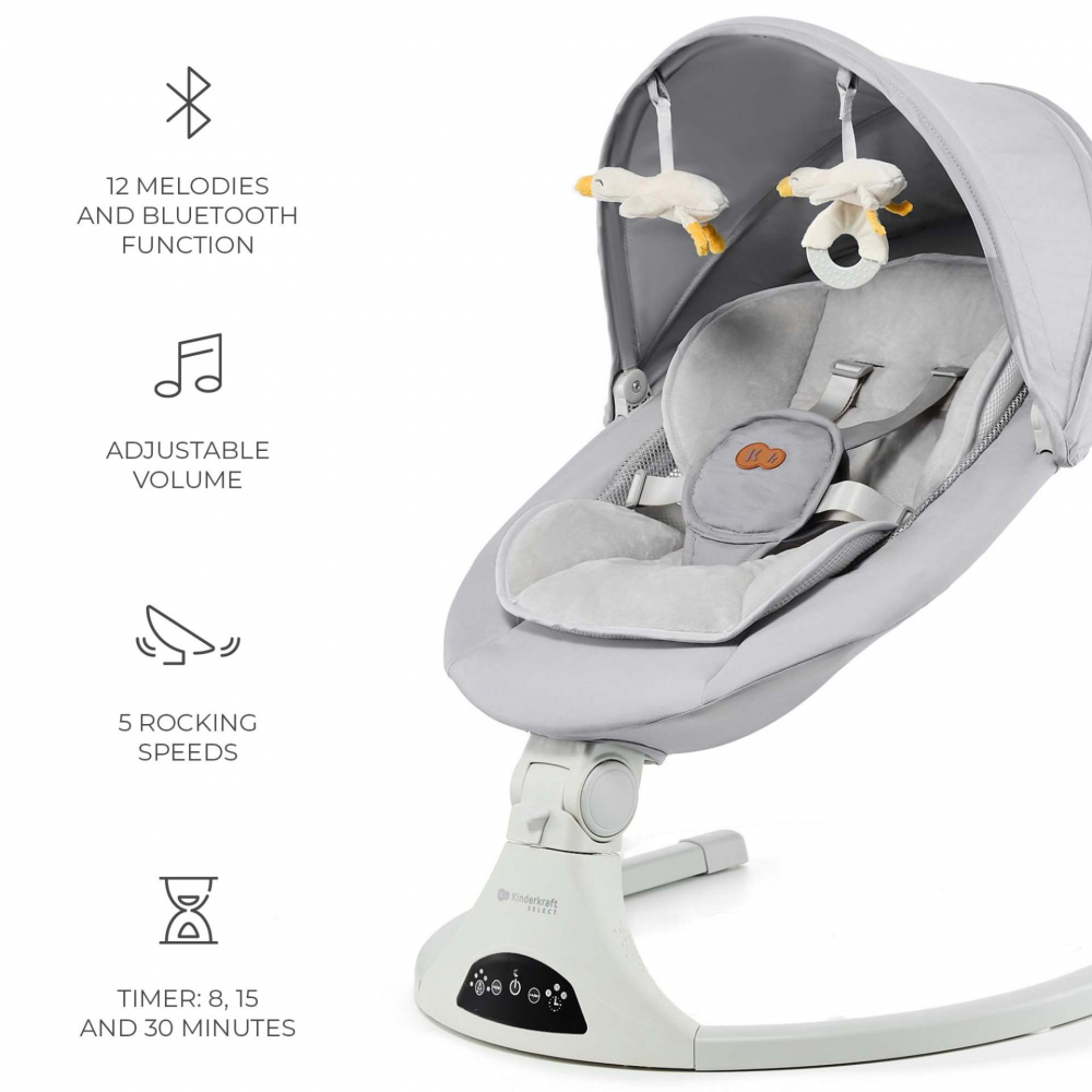 Baloansoar Kinderkraft Tulsy Grey | Confort Electric - imagine 3