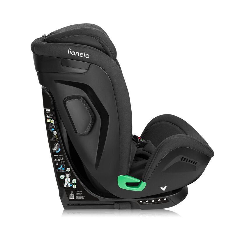 Scaun Auto Lionelo Harper i-Size cu ISOFIX Gri - imagine 2