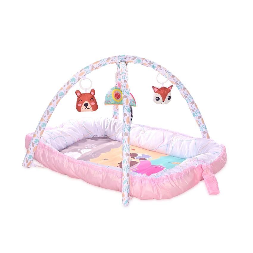 Saltea Activitati Lorelli Pink, 2 in 1