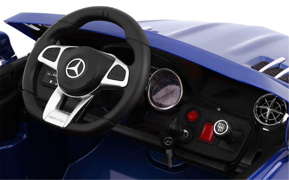 Masinuta Electrica Mercedes SL65 Albastru | Autokids - imagine 9