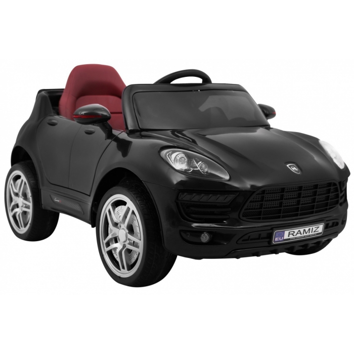 Masinuta Electrica Turbo-S Negru, 60W, Ramiz - imagine 2