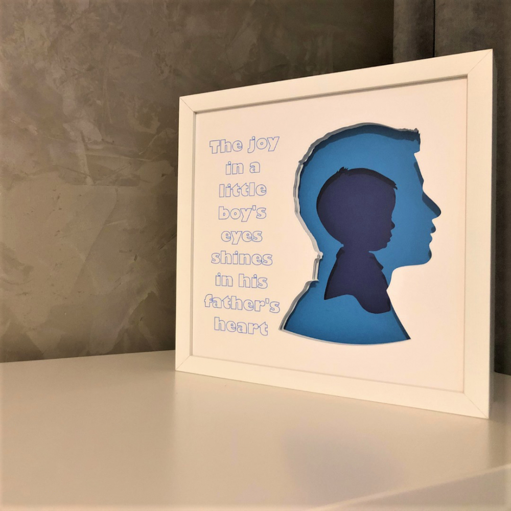Tablou Luminos Părinți și Copii | Noorhandmadeatelier - imagine 6
