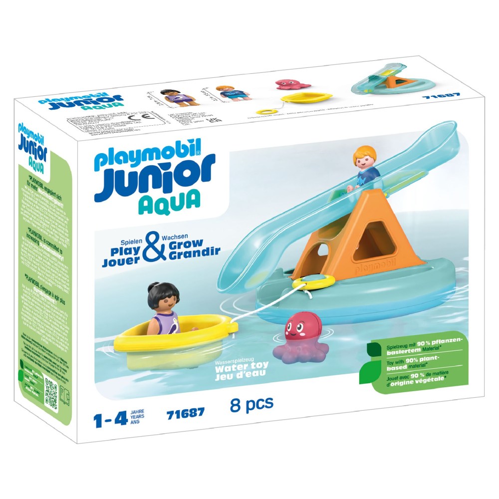 Balansoar apă Playmobil Junior Aqua - Distracție la baie