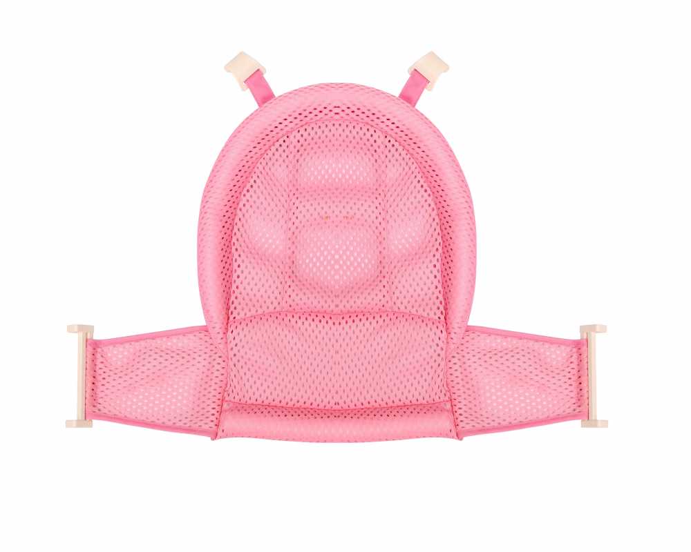 Hamac cadita bebelusi Lorelli Froggy Pink - imagine 3