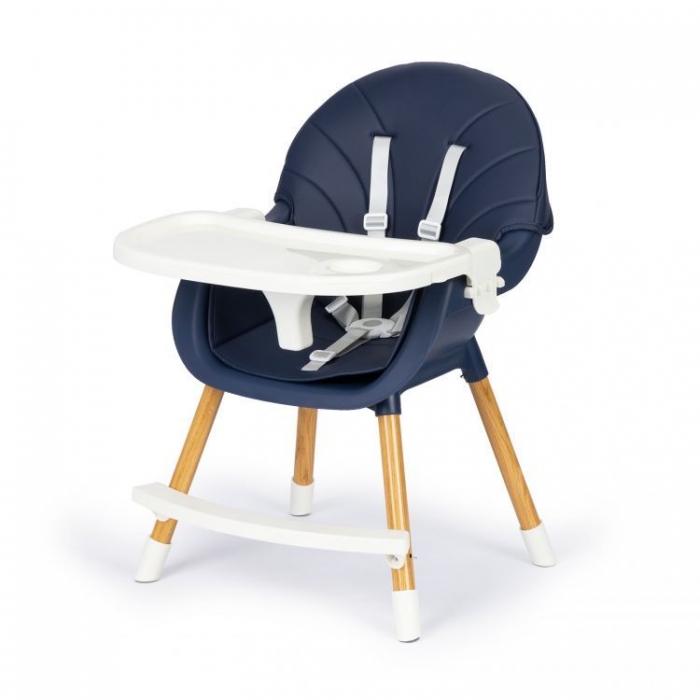 Scaun de masa 2 in 1 Ecotoys Bleumarin - imagine 8