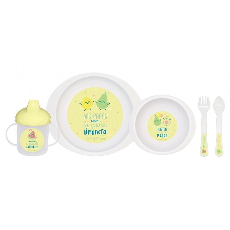Set Masa Bebe 5 Piese Saro Baby - imagine 6