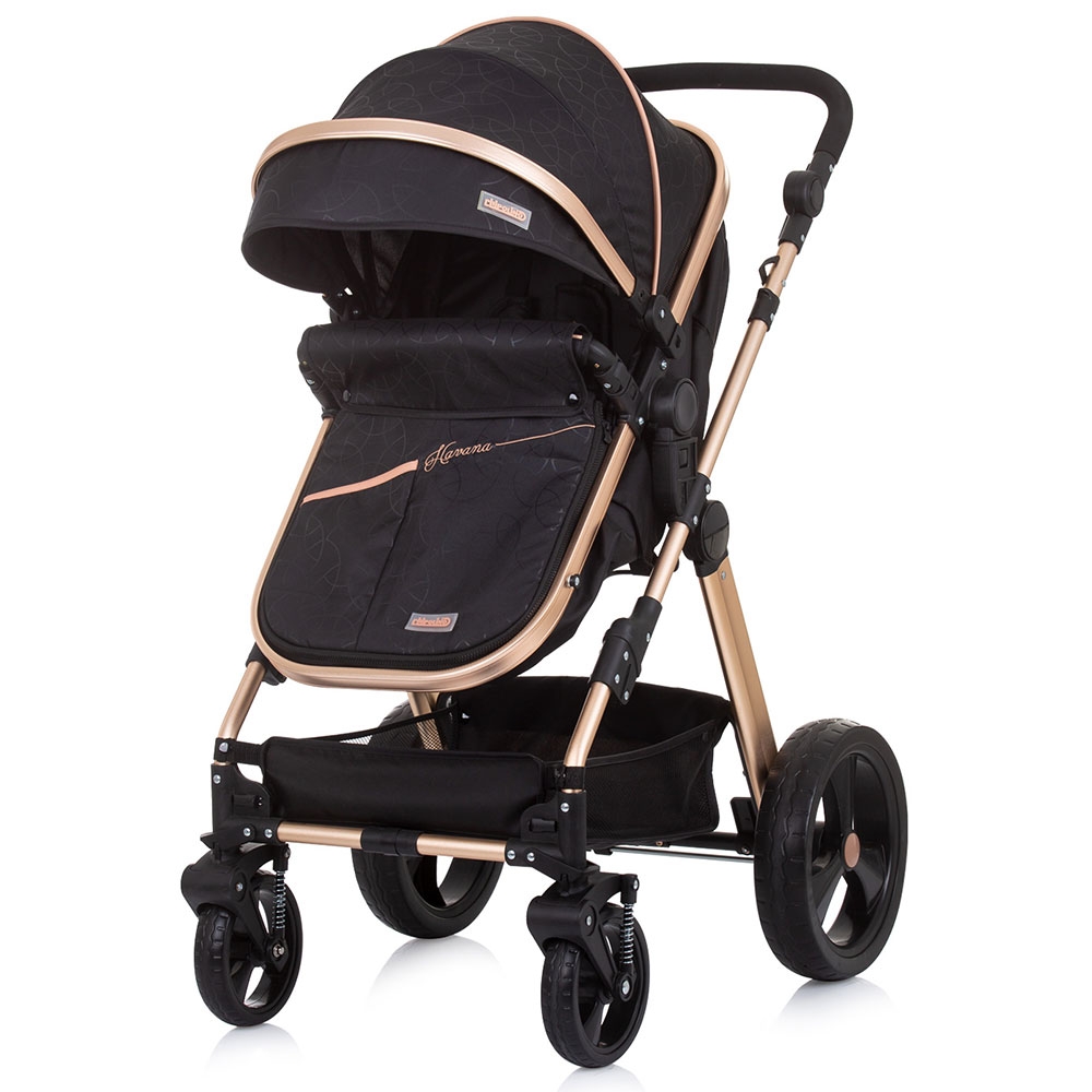 Carucior Chipolino Havana 2 in 1 Ebony, 0-22 kg - imagine 3