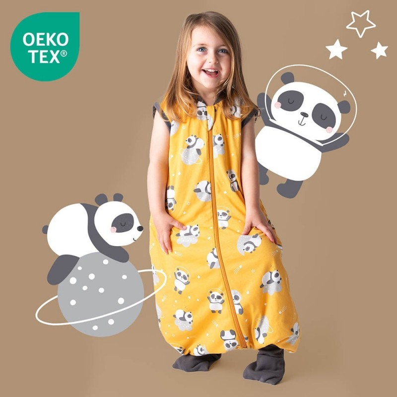 Sac Dormit Panda Slumbersac 90 cm cu Picioare