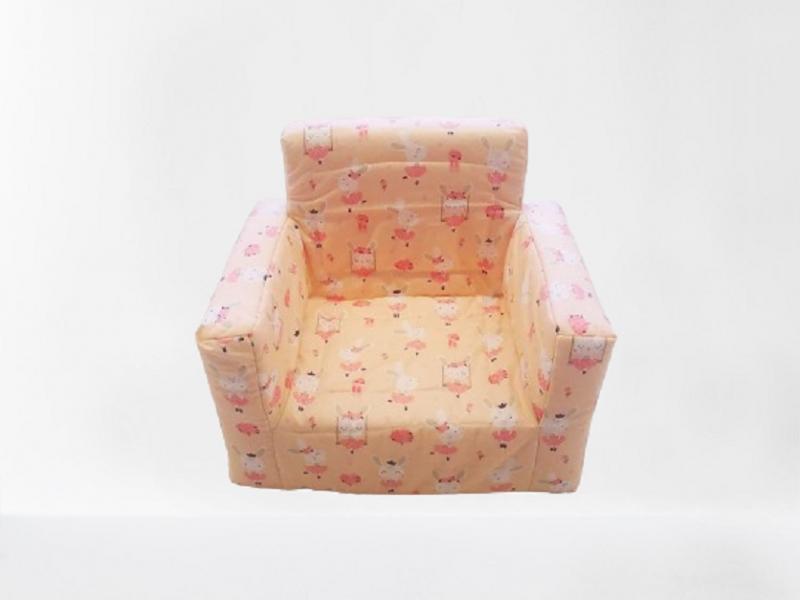 Fotoliu Dancing Bunny Pink Mykids | Confort și Design