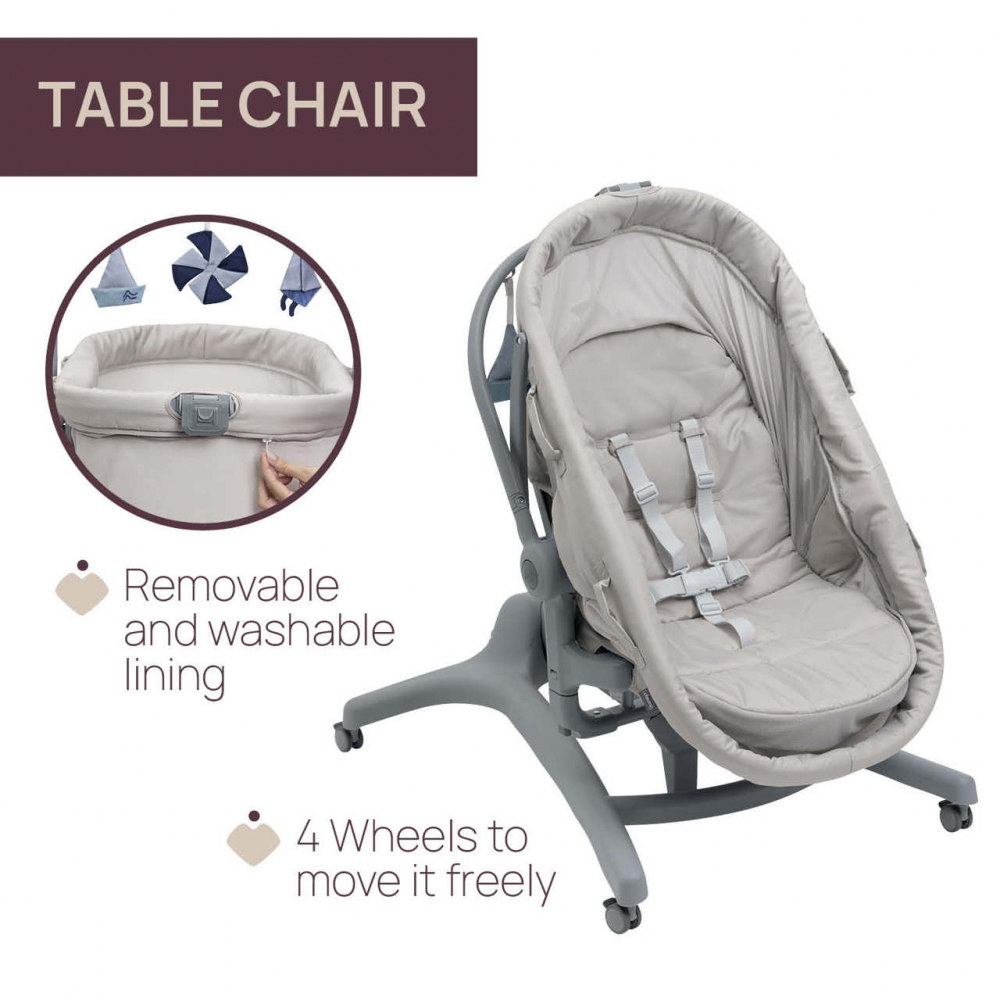 Chicco Baby Hug Pro 5-in-1 Bej | Multifuncțional 0-36 luni - imagine 7