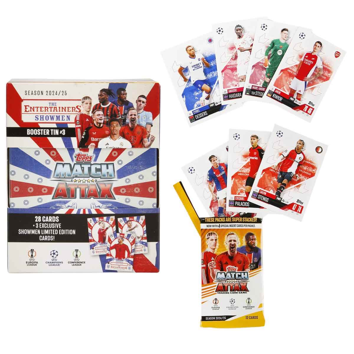 Topps UEFA Match Attax 2024-25 Cutie Metalica Showmen