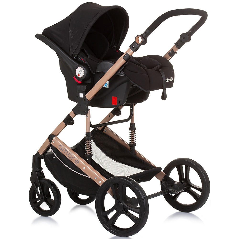 Chipolino Amore 3 in 1 Obsidian Gold i-Size - imagine 6