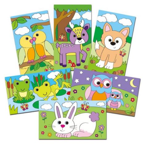 Set Galt Creativ Animalute de Razuit - imagine 2