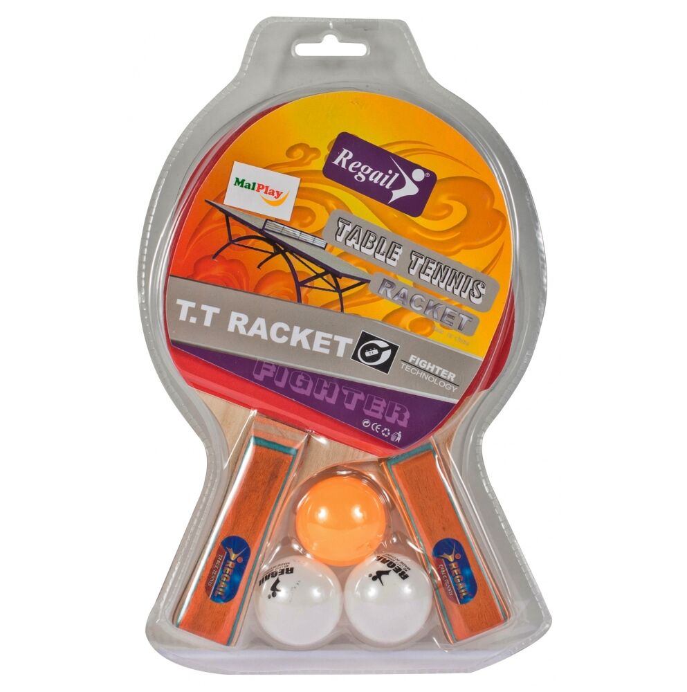 Set 2 Palete Ping-Pong Malplay cu 3 Mingi