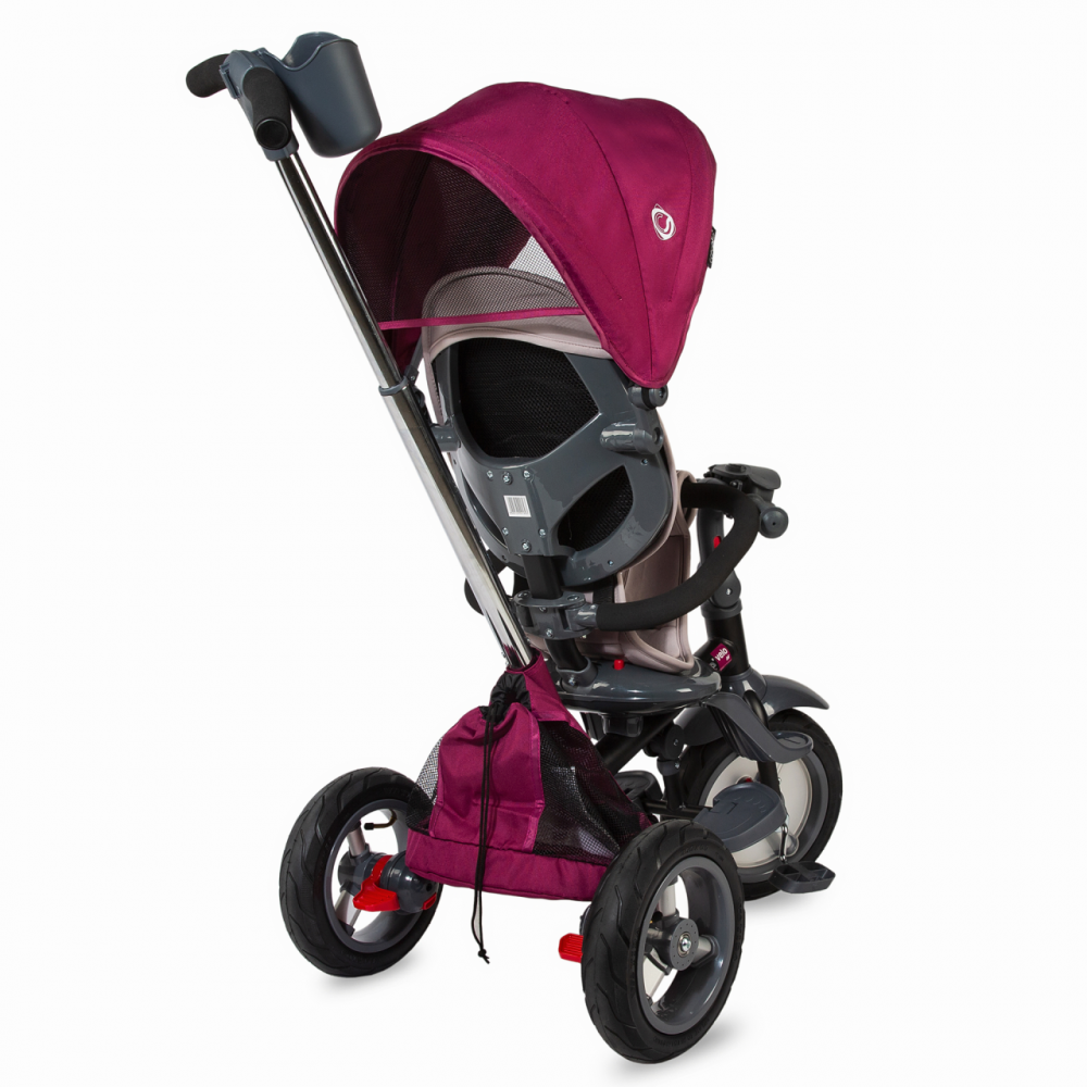 Tricicleta Coccolle Velo Air Violet 4 în 1, Pliabilă