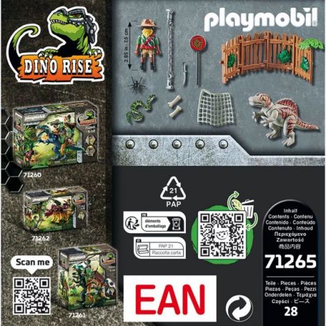 Playmobil Pui Spinosaur Jucarie Dino - imagine 4