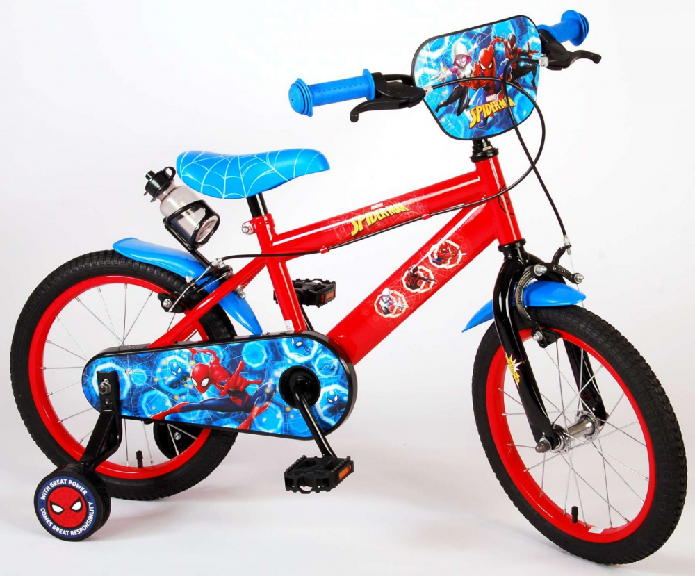 Bicicleta Eandl Spiderman 16" pentru copii - imagine 3