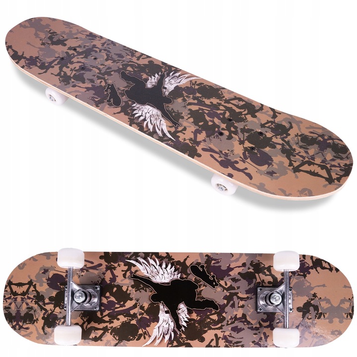 Skateboard Malplay 77cm Camo Antiderapant - imagine 9