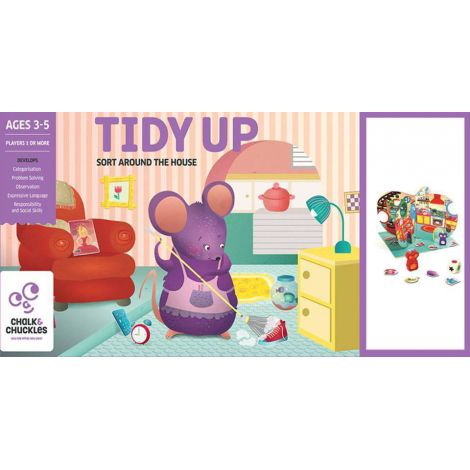 Joc Tidy Up Chalk and Chuckles | Educativ 3-5 Ani - imagine 3