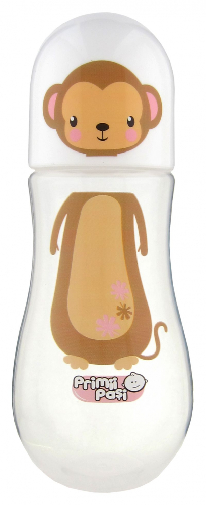Biberon Primii Pasi 275ml Silicon 0-3 luni