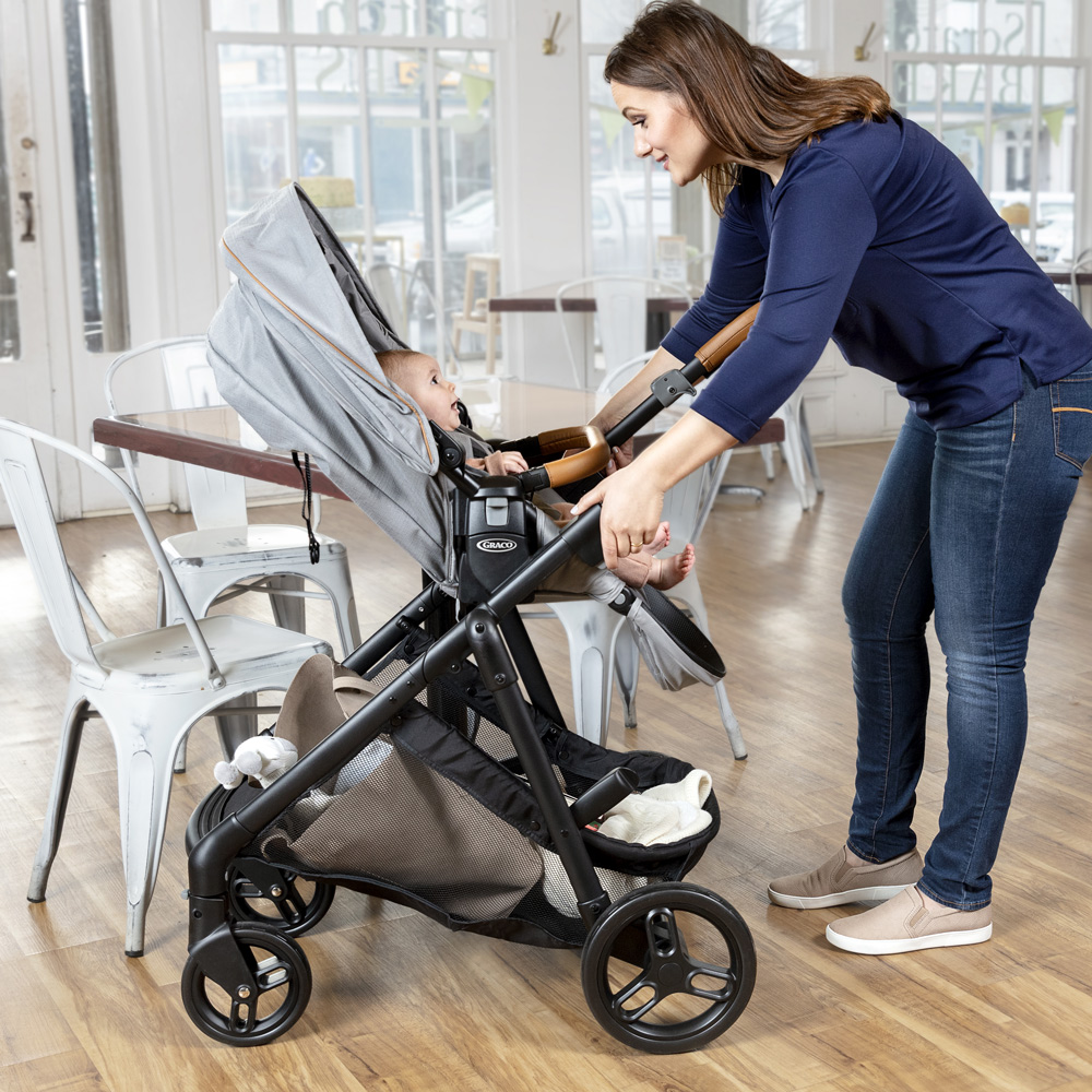 Carucior Graco Near2Me TS Steeple Grey, Interactiv - imagine 5