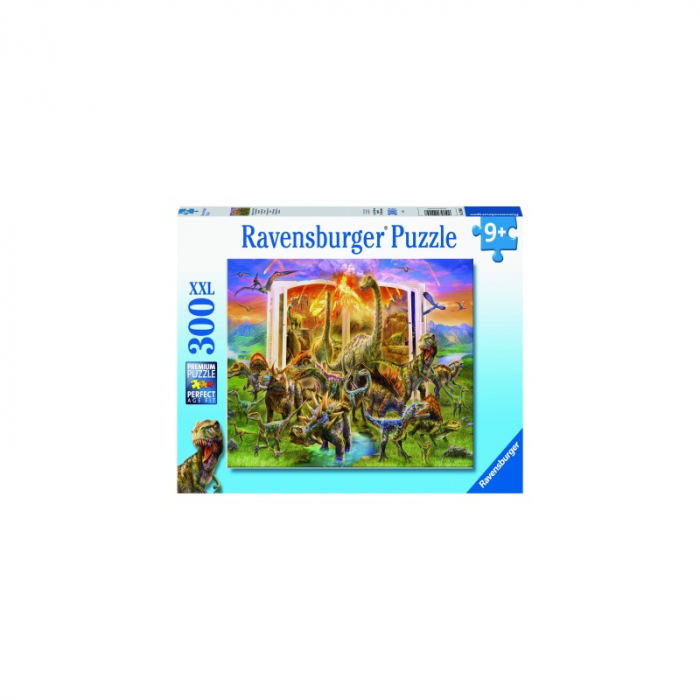 Puzzle Ravensburger Cartea Dinozaurilor 300 piese