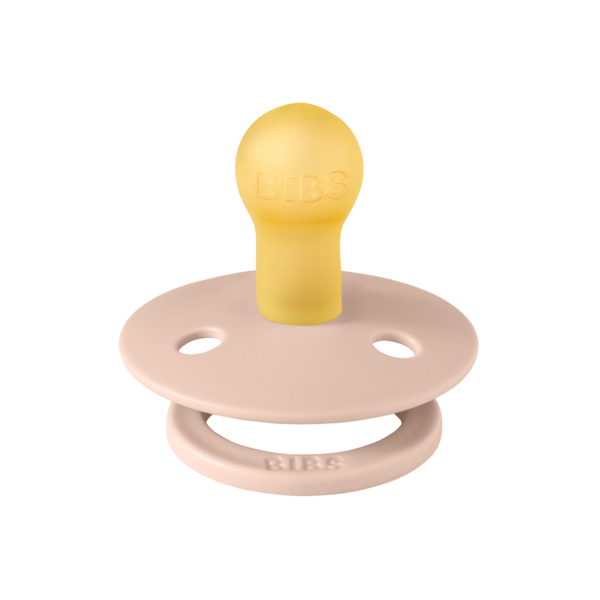 Suzeta Bibs Colour Latex Rotunda Blush 0+ - imagine 4