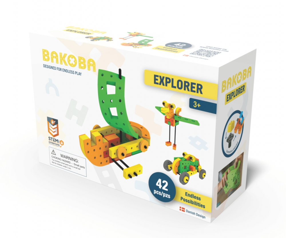 Bază Construcții Bakoba Explorer - Spumă Sigură