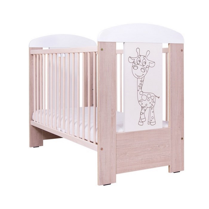 Patut Drewex Giraffe Natur + Saltea Cocos