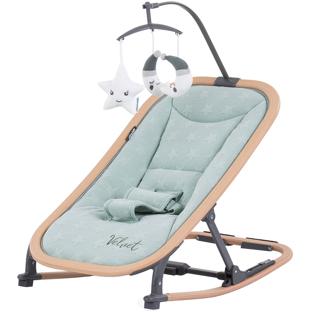 Scaunel balansoar Chipolino Velvet Aloe Wood - imagine 6