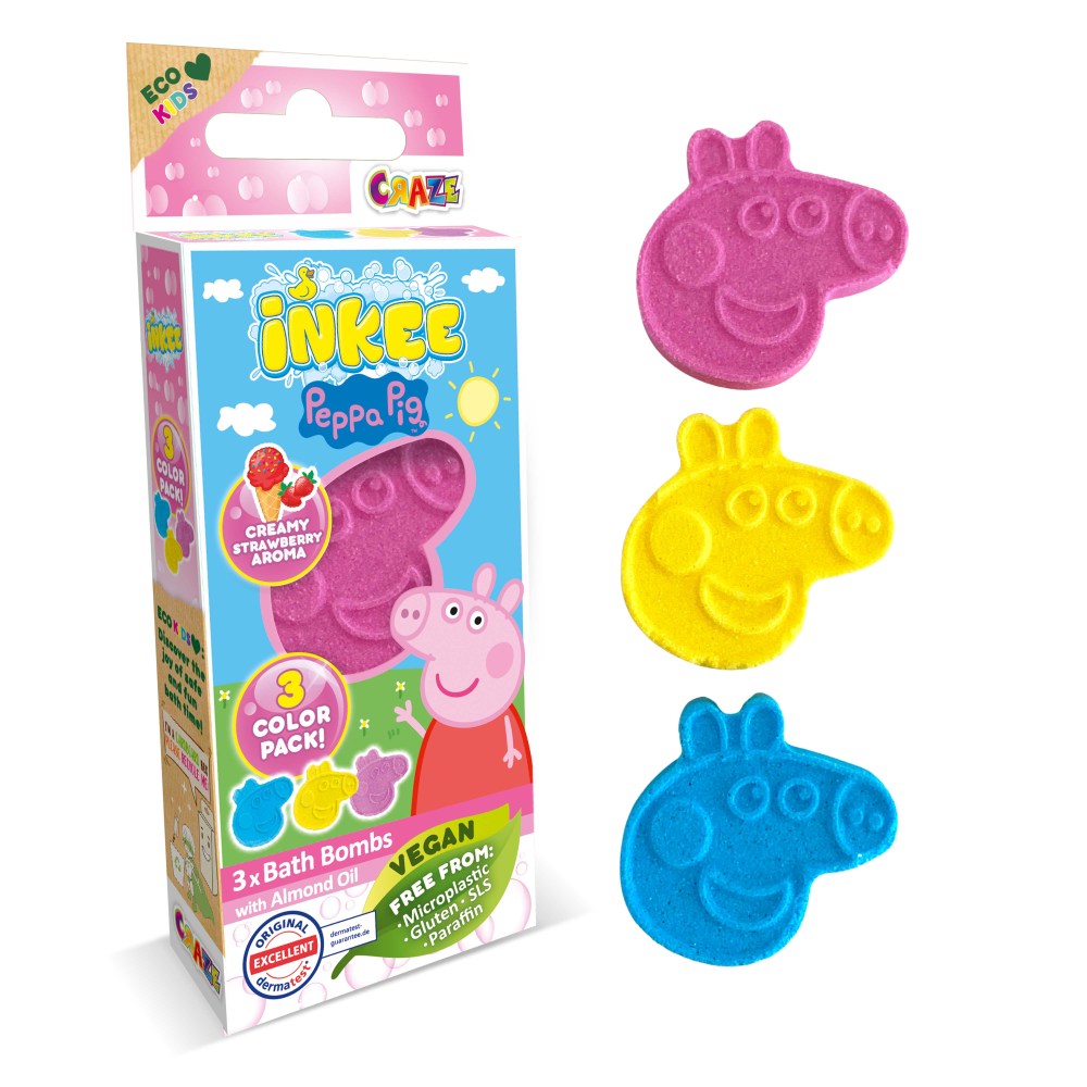 Bombe baie Peppa Pig Craze (3 buc.) - imagine 6