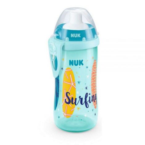 Cana Nuk Flexi Anticurgere cu Pai, 300ml
